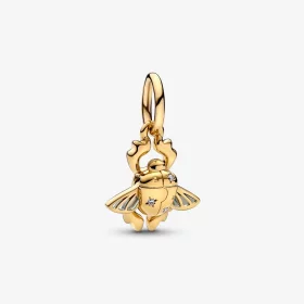 PANDORA Disney Aladdin Scarab Beetle Dangle Charm - 762345C01 PANDORA Disney Aladdin Scarab Beetle Dangle Charm - 762345C01