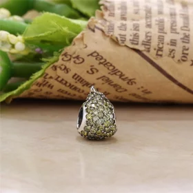 PANDORA Green Pavé Pear Charm - 791486NLG PANDORA Green Pavé Pear Charm - 791486NLG