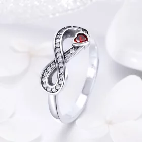 Pandora Style Silver Enduring Heart Ring - SCR415 Pandora Style Silver Enduring Heart Ring - SCR415