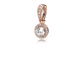 Classic Elegance Pendant, PANDORA Rose™ & Clear CZ - 380379CZ Classic Elegance Pendant, PANDORA Rose™ & Clear CZ - 380379CZ