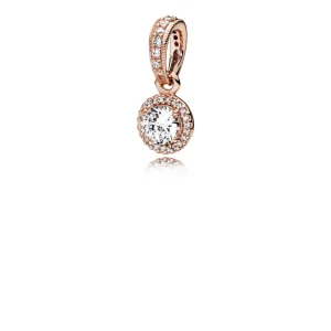 Classic Elegance Pendant, PANDORA Rose™ & Clear CZ - 380379CZ (image for) Classic Elegance Pendant, PANDORA Rose™ & Clear CZ - 380379CZ
