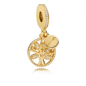 Family Heritage Dangle Charm, PANDORA Shine™ & Clear CZ - 761728CZ Family Heritage Dangle Charm, PANDORA Shine™ & Clear CZ - 761728CZ