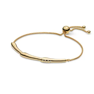 Flower Stem Sliding Bangle Bracelet, Pandora Shine™ - 567917CZ (image for) Flower Stem Sliding Bangle Bracelet, Pandora Shine™ - 567917CZ