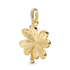Lucky Four-Leaf Clover Pendant, Pandora Shine™ - 367935CZ Lucky Four-Leaf Clover Pendant, Pandora Shine™ - 367935CZ