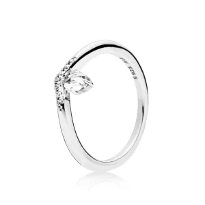 PANDORA Classic Wish Ring in Sterling Silver - 197790CZ (image for) PANDORA Classic Wish Ring in Sterling Silver - 197790CZ