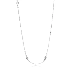 PANDORA Sparkling Arrow Sterling Silver Chain Necklace - 397795CZ (image for) PANDORA Sparkling Arrow Sterling Silver Chain Necklace - 397795CZ