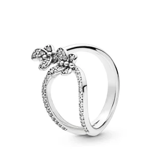 PANDORA Bedazzling Butterflies Ring - 197920CZ (image for) PANDORA Bedazzling Butterflies Ring - 197920CZ