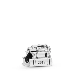 PANDORA Cap, Book & Scroll Charm - 798034 (image for) PANDORA Cap, Book & Scroll Charm - 798034