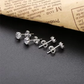 PANDORA Clear Sparkling Crown Stud Earrings - 298311CZ PANDORA Clear Sparkling Crown Stud Earrings - 298311CZ