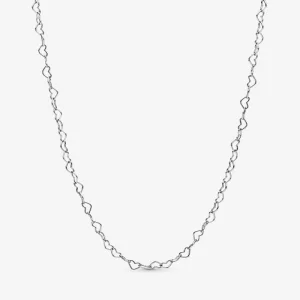 PANDORA Joined Hearts Necklace - 397961 (image for) PANDORA Joined Hearts Necklace - 397961