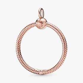 Pandora Moments Rose Gold Large O Pendant - PJ-00637B Pandora Moments Rose Gold Large O Pendant - PJ-00637B