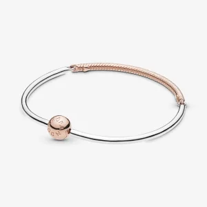 Pandora Moments Three Link Bangle - 588143 (image for) Pandora Moments Three Link Bangle - 588143