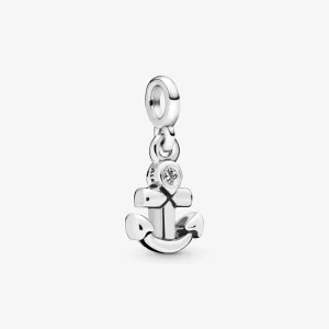 PANDORA My Anchor Micro Dangle Charm - 798393CZ (image for) PANDORA My Anchor Micro Dangle Charm - 798393CZ