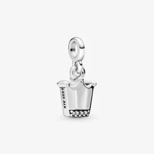 PANDORA My Crown Micro Dangle Charm - 798377CZ (image for) PANDORA My Crown Micro Dangle Charm - 798377CZ