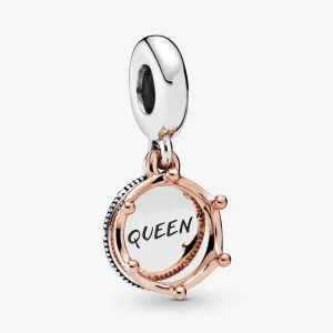PANDORA Queen & Regal Crown Dangle Charm - 788255 (image for) PANDORA Queen & Regal Crown Dangle Charm - 788255