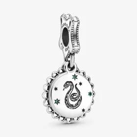 PANDORA Harry Potter, Slytherin Dangle Charm - 798620C01 PANDORA Harry Potter, Slytherin Dangle Charm - 798620C01