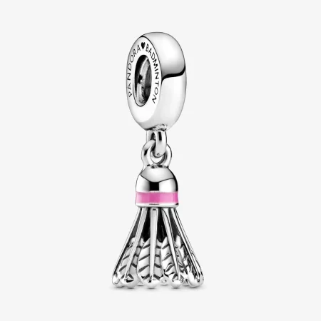 PANDORA Badminton Birdie Dangle Charm - 799025C01 PANDORA Badminton Birdie Dangle Charm - 799025C01