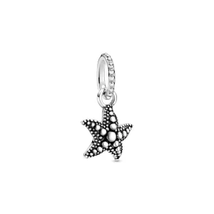 PANDORA Beaded Starfish Pendant - 398945C00 (image for) PANDORA Beaded Starfish Pendant - 398945C00