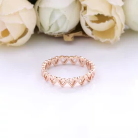 PANDORA Freehand Hearts Ring - 188696C00 PANDORA Freehand Hearts Ring - 188696C00