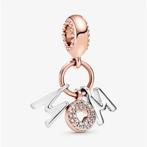 PANDORA Mom Letters Dangle Charm - 788828C01 (image for) PANDORA Mom Letters Dangle Charm - 788828C01