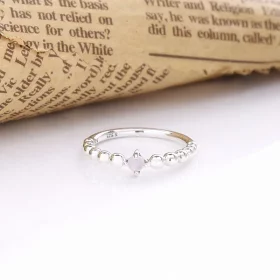 PANDORA Petal Pink Beaded Ring - 198867C09 PANDORA Petal Pink Beaded Ring - 198867C09