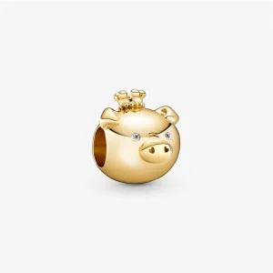 PANDORA Shining Zodiac Pig Charm - 768591C01 (image for) PANDORA Shining Zodiac Pig Charm - 768591C01