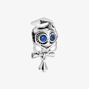 PANDORA Wise Owl Graduation Charm - 798907C01 (image for) PANDORA Wise Owl Graduation Charm - 798907C01