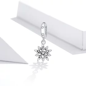 Pandora Style Crystal Snowflake Dangle - SCC1649 Pandora Style Crystal Snowflake Dangle - SCC1649