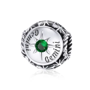 Pandora Style Shining Gemini Charm - SCC1725-7 (image for) Pandora Style Shining Gemini Charm - SCC1725-7