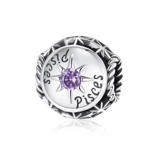 Pandora Style Shining Pisces Charm - SCC1725-12 (image for) Pandora Style Shining Pisces Charm - SCC1725-12