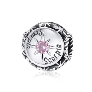 Pandora Style Shining Scorpio Charm - SCC1725-3 (image for) Pandora Style Shining Scorpio Charm - SCC1725-3