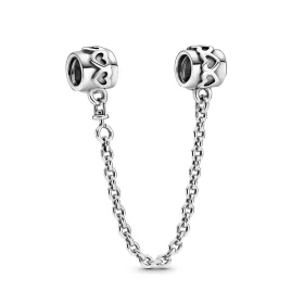 Limited Edition Pandora 20th Anniversary Heart Safety Chain - 799007C00-5 Limited Edition Pandora 20th Anniversary Heart Safety Chain - 799007C00-5