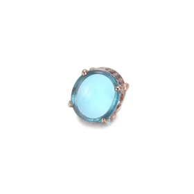 PANDORA Blue Oval Cabochon Charm - 789309C01 PANDORA Blue Oval Cabochon Charm - 789309C01