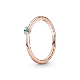 PANDORA Light Blue Solitaire Ring - 189259C02 PANDORA Light Blue Solitaire Ring - 189259C02