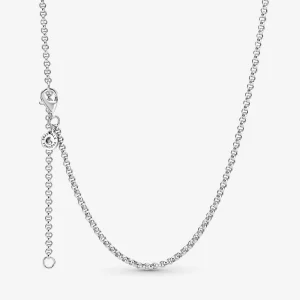 PANDORA Rolo Chain Necklace 399260C00 - 60 (image for) PANDORA Rolo Chain Necklace 399260C00 - 60