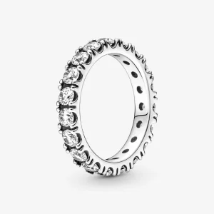 PANDORA Sparkling Row Eternity Ring - 190050C01 (image for) PANDORA Sparkling Row Eternity Ring - 190050C01