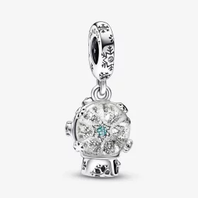 PANDORA Snowflake Snow Globe Dangle Charm - 792369C01 PANDORA Snowflake Snow Globe Dangle Charm - 792369C01