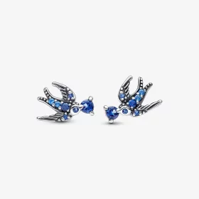 PANDORA Sparkling Swallow Stud Earrings - 292568C01 PANDORA Sparkling Swallow Stud Earrings - 292568C01