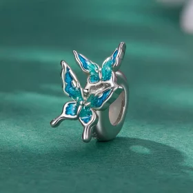 Pandora Style Butterfly Spacer Charm - BSC789 Pandora Style Butterfly Spacer Charm - BSC789