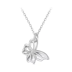 Pandora Style Butterfly Necklace - BSN321 Pandora Style Butterfly Necklace - BSN321