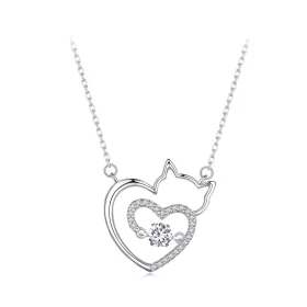 Pandora Style Cat Smart Necklace - SCN503 Pandora Style Cat Smart Necklace - SCN503