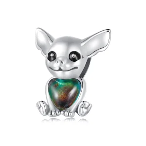 Pandora Style Chihuahua Charm - SCC2601 (image for) Pandora Style Chihuahua Charm - SCC2601