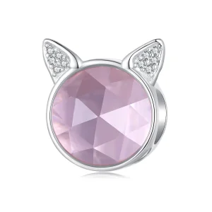 Pandora Style Cute Cat Charm - SCC2579 (image for) Pandora Style Cute Cat Charm - SCC2579