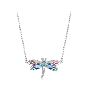 Pandora Style Dragonfly Necklace - BSN348 Pandora Style Dragonfly Necklace - BSN348