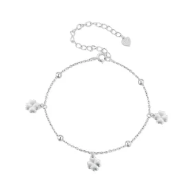 Pandora Style Four Leaf Clover Chain Bracelet - BSB139 Pandora Style Four Leaf Clover Chain Bracelet - BSB139