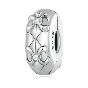 Pandora Style Iris Clip - SCC2491 (image for) Pandora Style Iris Clip - SCC2491