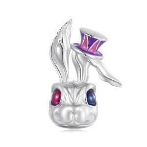 Pandora Style Magic Rabbit Charm - SCC2530 (image for) Pandora Style Magic Rabbit Charm - SCC2530