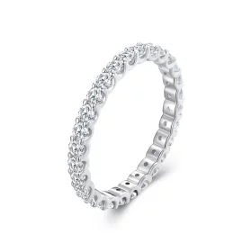 Pandora Style Moissanite Ring - MSR034 Pandora Style Moissanite Ring - MSR034
