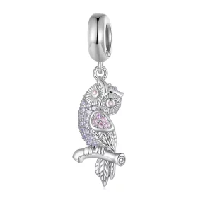 Pandora Style Owl Dangle - BSC832 Pandora Style Owl Dangle - BSC832