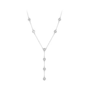 Pandora Style Shine Y Necklace - BSN361 (image for) Pandora Style Shine Y Necklace - BSN361